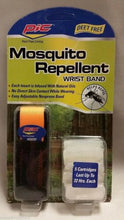 Load image into Gallery viewer, PIC Wristband Mosquito Repeller Orange-Natural Oils Repels Up To 72 Hours ADJ-WB