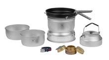 Load image into Gallery viewer, Trangia Storm Cooker 25-4 UL Alcohol Stove Set w/Pots/Kettle/Non-Stick Fry Pan