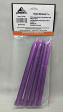 Load image into Gallery viewer, Liberty Mountain Phatty Aluminum Peg Purple Stakes 6-Pack for Tents Tarps