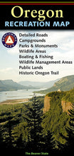 Load image into Gallery viewer, National Geographic Benchmark Oregon OR Recreation Map BE0BENORRM