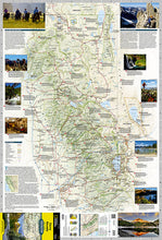 Load image into Gallery viewer, National Geographic Destination Travel Map California CA Sierra Nevada DM01020627