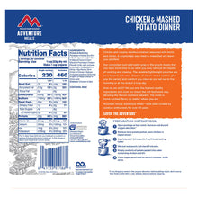 Load image into Gallery viewer, Mountain House Chicken Breast Mashed Potatoes 0053170