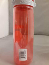 Load image into Gallery viewer, Nalgene On The Fly 24oz Water Bottle Clear Coral Pink w/Frost OTF Cap - BPA Free