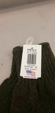 Load image into Gallery viewer, Newberry Knitting Wool/Nylon Blend Liner Gloves Pair Size S Forest Green Glove