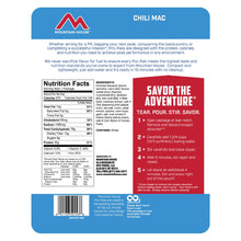 Load image into Gallery viewer, Mountain House Chili Mac w/Beef Pro-Pak