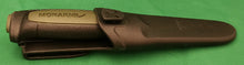 Load image into Gallery viewer, Morakniv Basic 511 3.6'' Carbon Steel Blade Green / Black Knife w/Sheath M-13249