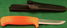 Load image into Gallery viewer, Morakniv Basic 511 Knife w/Sheath Orange OEM M-12811