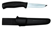 Load image into Gallery viewer, Morakniv Companion 4.1'' Stainless Blade Black Knife w/Black Sheath OEM M-12141