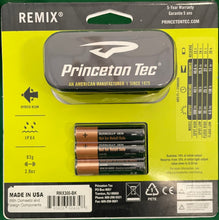 Load image into Gallery viewer, Princeton Tec Remix Black & Gray Headlamp RMX300-BK