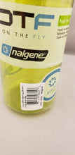 Load image into Gallery viewer, Nalgene On The Fly 24oz Water Bottle Clear Green w/Iguana Green OTF Cap-BPA Free