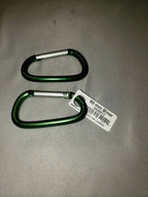 Load image into Gallery viewer, Liberty Mountain Multi-Biner 60mm (2.36") HA Aluminum Carabiners Green 2-Pack
