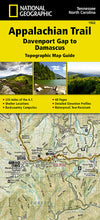 Load image into Gallery viewer, National Geographic Appalachian Trail Map Guide NC TN Davenport - Damascus TI00001502
