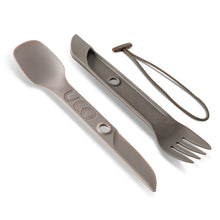 Load image into Gallery viewer, UCO Switch Spork Utensil Set w/Tether Sand Stone F-SP-SWITCH