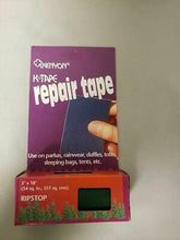 Load image into Gallery viewer, Kenyon K-Tape 3'' x 18'' Forest Green Ripstop Nylon Adhesive-Backed Repair Tape