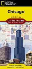 Load image into Gallery viewer, National Geographic City Destination Map Chicago IL DC01020311