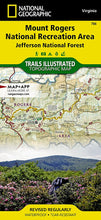 Load image into Gallery viewer, National Geographic Jefferson Nat Forest Map Pack Bundle TI01021241B
