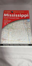 Load image into Gallery viewer, Delorme Mississippi MS Atlas & Gazetteer Map Newest Edition Topo / Road Maps