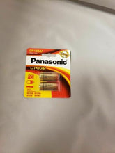 Load image into Gallery viewer, Panasonic CR123A Lithium 3V Camera Photo Battery 2-Pack CR17345-DL/EL123A-K123A