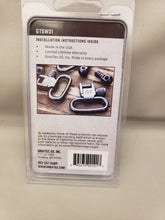 Load image into Gallery viewer, GROVTEC Black 1" Locking Sling Swivels 1-Pair GTSW01