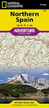 Load image into Gallery viewer, National Geographic Adventure Map Northern Spain Europe AD00003306