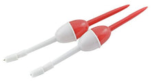 Load image into Gallery viewer, South Bend Fishing 1" Pencil Style Red & White Panfish Floats / Bobbers 2-Pack