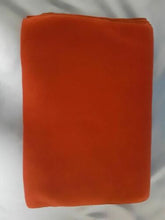 Load image into Gallery viewer, Equinox Collared Lemming 11.5" x 60" Fleece Scarf Pumpkin Orange Made in USA
