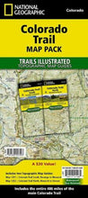 Load image into Gallery viewer, Colorado Trail Topographic Map Guide Bundle Pack TI01021196B