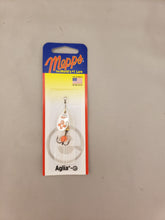 Load image into Gallery viewer, Mepps Aglia-e 1/8 oz Spinner Fishing Lure Hot Orange Treble Hook BE1-SHO