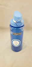 Load image into Gallery viewer, Nalgene Atlantis Wide Mouth 20oz Water Bottle Blue w/Blue OTF Cap - BPA Free
