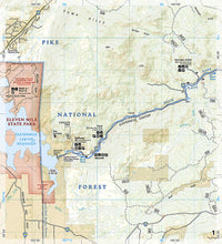 Load image into Gallery viewer, National Geographic South Platte River Elevenmile-Chatfield Fish/Rec Map Guide