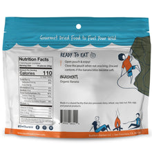Load image into Gallery viewer, Bushka's Kitchen Organic Banana Bites 3-Servings Freeze Dried Food Pouch