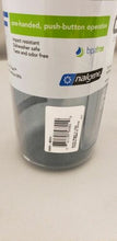 Load image into Gallery viewer, Nalgene On The Fly 24oz Water Bottle Clear Gray w/Gray OTF Cap - BPA Free