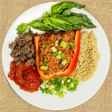 Load image into Gallery viewer, Bushka's Kitchen Unstuffed Pepper w/Bison & Veggies 1-Serving Freeze Dried Pouch