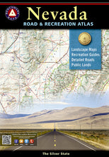 Load image into Gallery viewer, National Geographic Benchmark Nevada NV Road & Recreation Atlas Map BE0BENNVAT