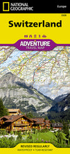 Load image into Gallery viewer, National Geographic Adventure Map Switzerland Europe AD00003320
