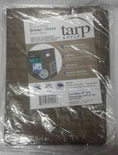 Load image into Gallery viewer, Kotap 6' X 8' Reversible Brown/Green Waterproof Poly Tarp UV Resistant