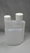 Load image into Gallery viewer, Twin Neck Bettix 8oz Dispensing Measure & Pour Bottle w/Caps + Pivot Spout Cap