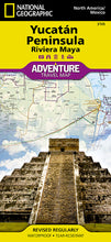 Load image into Gallery viewer, National Geographic Adventure Map Northern Yucatan Peninsula: Maya 3105