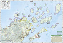Load image into Gallery viewer, National Geographic WI Apostle Islands Ntl Lakeshore Trails Illustrated Map TI00000235