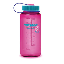 Load image into Gallery viewer, Nalgene Wide Mouth 16 oz Sustain Bottle Electric Magenta 2020-1616
