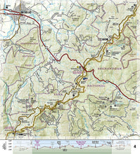 Load image into Gallery viewer, National Geographic Appalachian Trail Map Guide VA WV MD Calf Mt-Raven Rock TI00001505