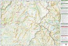 Load image into Gallery viewer, National Geographic Trails Illustrated CA Yosemite NP SE Ansel Adams Map TI00000309