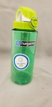 Load image into Gallery viewer, Nalgene Atlantis Wide Mouth 20oz Water Bottle Green w/Green OTF Cap - BPA Free