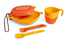 Load image into Gallery viewer, UCO 6-Piece Mess Kit Retro Sunrise F-MK-CORE6PC