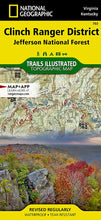 Load image into Gallery viewer, National Geographic Jefferson Nat Forest Map Pack Bundle TI01021241B