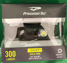Load image into Gallery viewer, Princeton Tec Snap Solo RGB Headlamp SNSOLO-RGB-BK