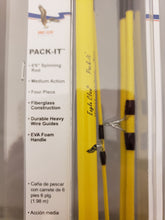 Load image into Gallery viewer, Eagle Claw Pack-It 6' 6" 4-Piece Spinning Rod PK200-6'6