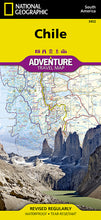 Load image into Gallery viewer, National Geographic Adventure Map Chile South America AD00003402