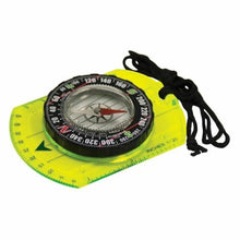 Load image into Gallery viewer, Ultimate Survival UST Hi-Vis Waypoint Map Compass w/Manifier, Scales, & Lanyard