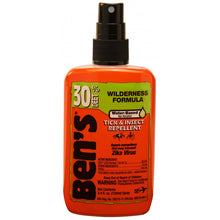 Load image into Gallery viewer, Ben's 30% DEET Wilderness Repellent 3.4 fl oz Pump Bottle 0006-7187